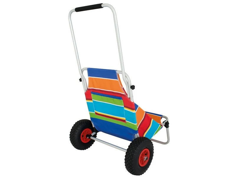 Eurotrail Beach Trailer Stripes Multi Color 2 Eurotrail Beach Trailer Stripes Multi Color - Afbeelding 2