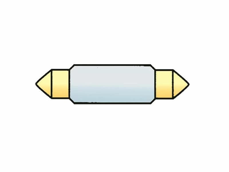 Haba Festoon S8,5 12 V 5 Watt 50 Lumen 11x39 Mm 1 Haba Festoon S8,5 12 V 5 Watt 50 Lumen 11x39 Mm