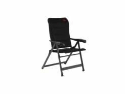 Crespo Kampeer Standen Stoel Ap-235 Air-deluxe Zwart Kleur 80