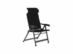 Crespo Kampeer Standen Stoel Ap-235 Air-deluxe Compact Zwart Kleur 80
