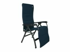 Crespo Kampeer Relaxstoel Ap-242 Air-deluxe Ergo Blauw Kleur 84
