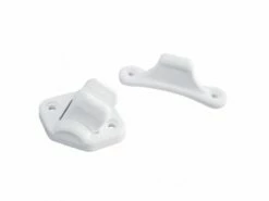 Fjord Outdoor Deurvanger 2dlg Wit 3mm Beweegbaar