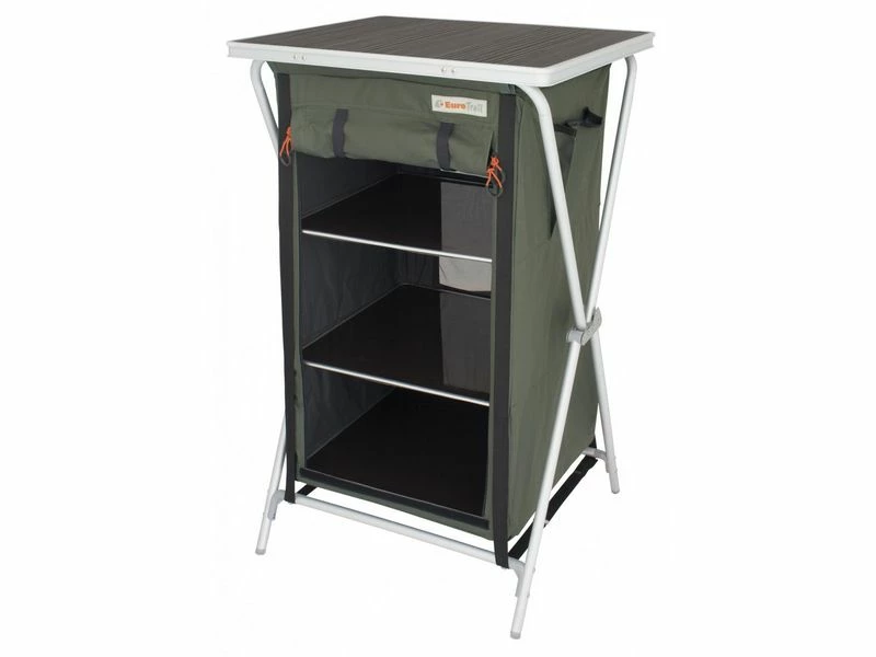 Eurotrail Opb.Kast Aubenas Klapkast Antraciet 1 Eurotrail Opb.Kast Aubenas Klapkast Antraciet