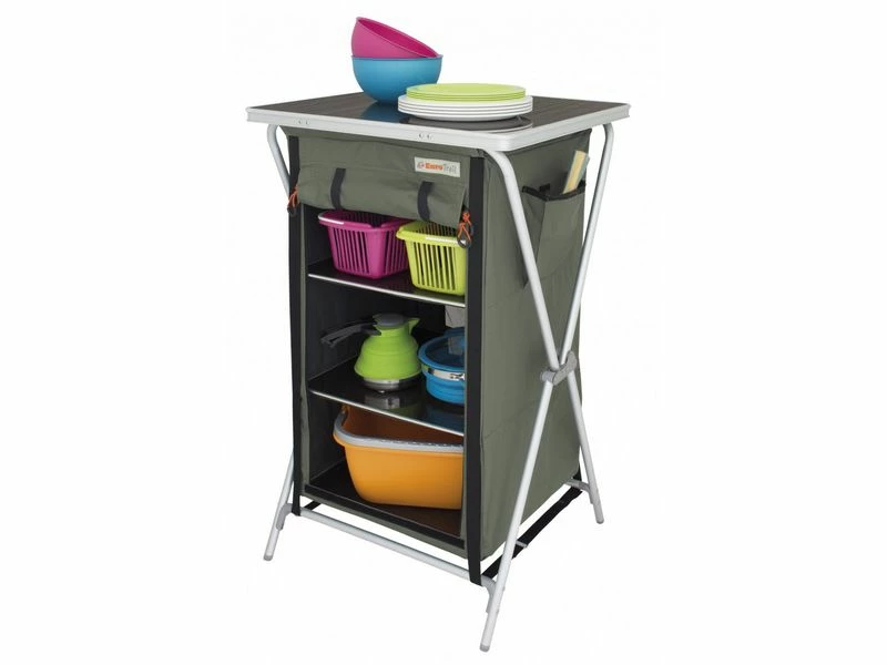 Eurotrail Opb.Kast Aubenas Klapkast Antraciet 2 Eurotrail Opb.Kast Aubenas Klapkast Antraciet - Afbeelding 2