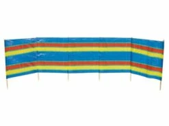 Bo-Camp Strandwindscherm 5-Vaks 4,6x0,9 Meter