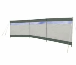 Bo Camp Windscherm Solid Met Raam