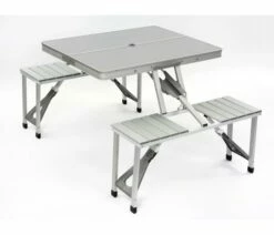 Bo Camp Kampeer- Picknicktafel Family Tafel Aluminium