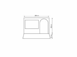 Eurotrail Canopy Room Bergen 310 -Kampeeruitrusting Verkoop 2024 eurotrail bergen canopy room caravanstore 310 etct0160 3