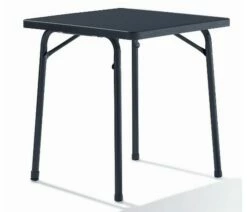 Sieger (camping) Tafel 70 X 70 Cm D.grijs Leisteen Decor.