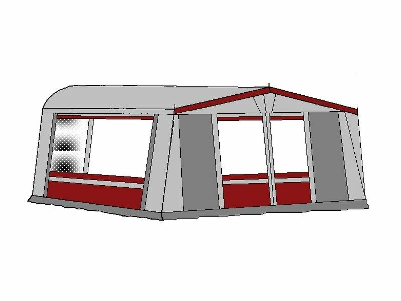 Te Velde Voortent De Vaart Lux 310 Cm. Bordeaux 1 Te Velde Voortent De Vaart Lux 310 Cm. Bordeaux