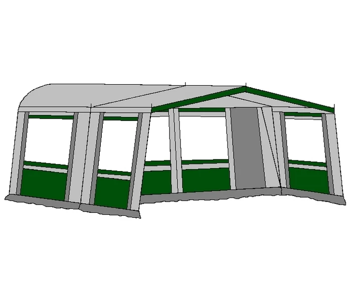 Hele Luifel Voor Voortent Aanritsbaar De Vaart Lux Serie Groen 1 Hele Luifel Voor Voortent Aanritsbaar De Vaart Lux Serie Groen