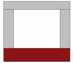 Te Velde Zijwand Voor Luifel 200 Cm 5 Kleuren -Kampeeruitrusting Verkoop 2024 tevelde caravan luifel zijwand 200 bordo9